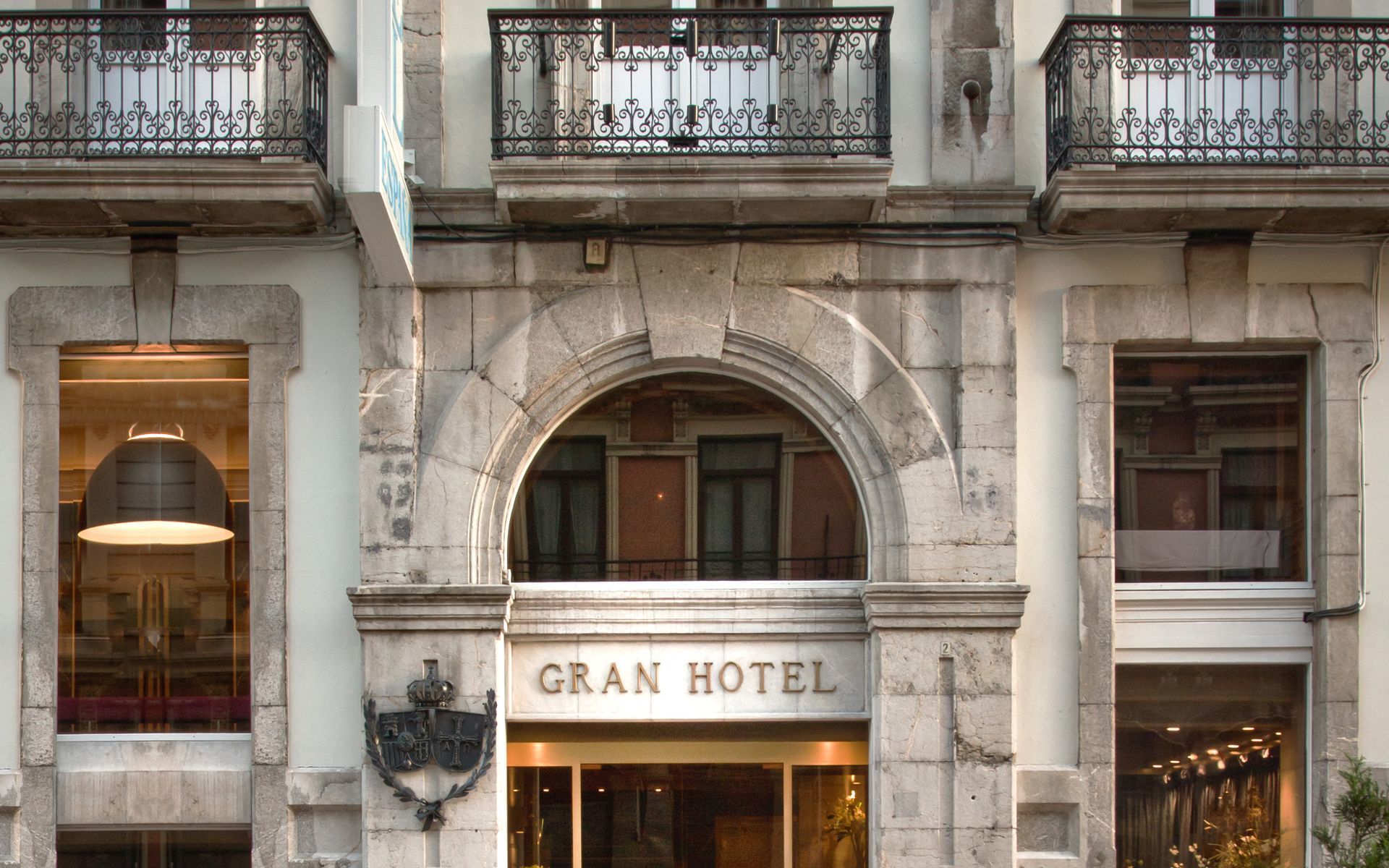Gran Hotel Espana Ов'єдо Екстер'єр фото