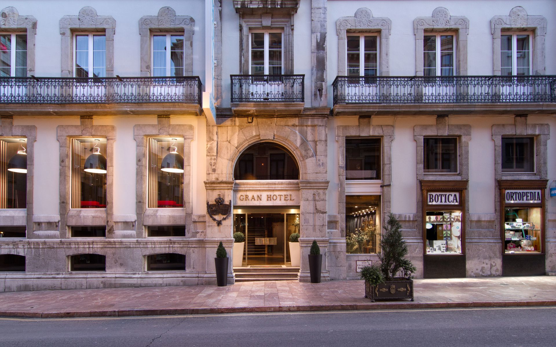 Gran Hotel Espana Ов'єдо Екстер'єр фото